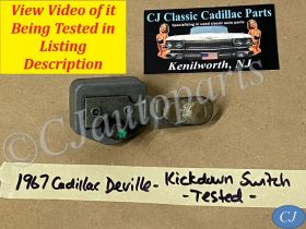 OEM 1967 Cadillac SWITCH-PITCH TRANSMISSION KICK DOWN KICKDOWN SWITCH **TESTED** #1488400